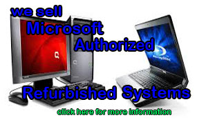 Microsoft Authorized Refurbished Systems